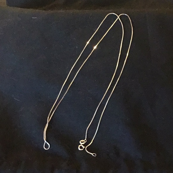 28inch sterling box chain - Picture 2 of 5